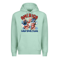Seafoam america land that i love Premium Hoodie - MaliasSmallBusiness