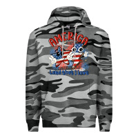 Slate Camo america land that i love Premium Hoodie - MaliasSmallBusiness