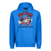 True Royal america land that i love Premium Hoodie - MaliasSmallBusiness