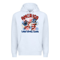 White america land that i love Premium Hoodie - MaliasSmallBusiness