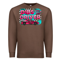 Chestnut dibs on the driver background Premium Sweatshirt - AdoDesignShop