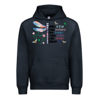 Navy dragonfly smile tink give laugh love dream Urban Hoodie - MaliasSmallBusiness