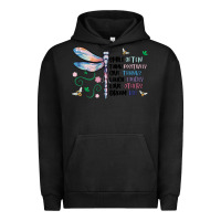 Pigment Black dragonfly smile tink give laugh love dream Urban Hoodie - MaliasSmallBusiness