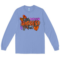 Colony Blue little sister biggest fan basketball Long Sleeve Tee - Zillion Design Studio