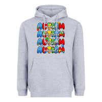 Heather Grey autism accept understand adopt advocate Heavyweight Hoodie - JahusDesignShop