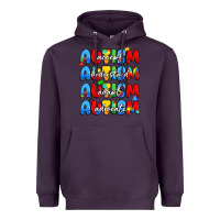Plum autism accept understand adopt advocate Heavyweight Hoodie - JahusDesignShop