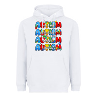 White autism accept understand adopt advocate Heavyweight Hoodie - JahusDesignShop