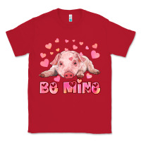 Red be mine baby pig Classic Tee - RanaPortraitStore
