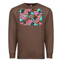 Chestnut race day background Premium Sweatshirt - AdoDesignShop