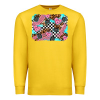 Lemon race day background Premium Sweatshirt - AdoDesignShop