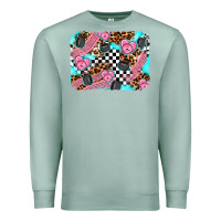 Seafoam race day background Premium Sweatshirt - AdoDesignShop