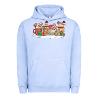 Pigment Grape Ice christmas cookie coffe cups Urban Hoodie - MaliasSmallBusiness