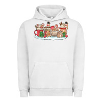 Pigment Lunar Rock christmas cookie coffe cups Urban Hoodie - MaliasSmallBusiness
