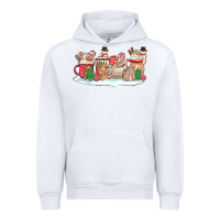 White christmas cookie coffe cups Urban Hoodie - MaliasSmallBusiness