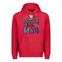 Cardinal hooray for the usa Premium Hoodie - MaliasSmallBusiness