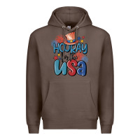 Coffee hooray for the usa Premium Hoodie - MaliasSmallBusiness
