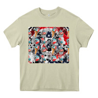 Mossy american ice cream Heavy Core Tee - CowhideDigitalArt