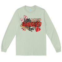 Matcha little sister biggest fan baseball Long Sleeve Tee - Zillion Design Studio