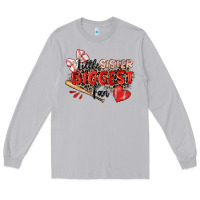 Moon Dust little sister biggest fan baseball Long Sleeve Tee - Zillion Design Studio