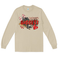 Mushroom little sister biggest fan baseball Long Sleeve Tee - Zillion Design Studio