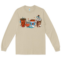 Mushroom basketball coffee cups Long Sleeve Tee - texasbilliewilder