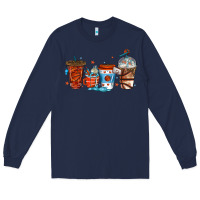 Navy basketball coffee cups Long Sleeve Tee - texasbilliewilder