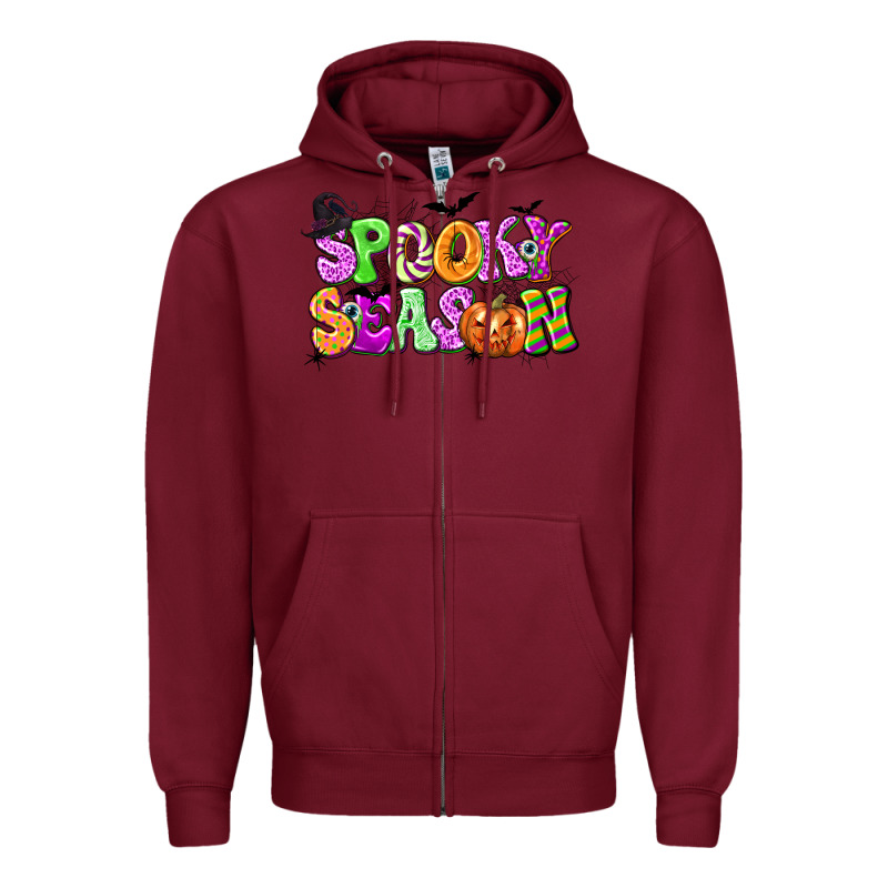 Spooky Season Zipper Hoodie by texasbilliewilder | Teevron