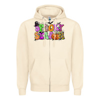 Sandshell Spooky Season Zipper Hoodie - texasbilliewilder