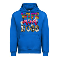 Cobalt wife mom boss daisy Urban Hoodie - NancyCooperArtShop