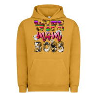 Pigment Peanut Butter wife mom boss daisy Urban Hoodie - NancyCooperArtShop