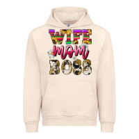 Sandshell wife mom boss daisy Urban Hoodie - NancyCooperArtShop