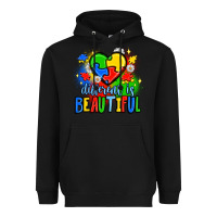 Black different is beautiful Heavyweight Hoodie - JahusDesignShop