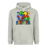 Moon Dust different is beautiful Heavyweight Hoodie - JahusDesignShop