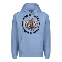 Colony Blue man of faith Premium Hoodie - MaliasSmallBusiness