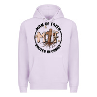 Lilac man of faith Premium Hoodie - MaliasSmallBusiness