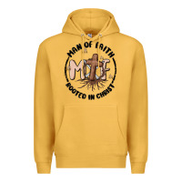 Mustard man of faith Premium Hoodie - MaliasSmallBusiness