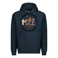 Navy man of faith Premium Hoodie - MaliasSmallBusiness