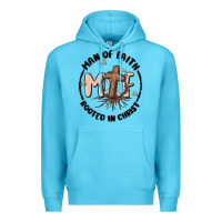 Ocean Blue man of faith Premium Hoodie - MaliasSmallBusiness