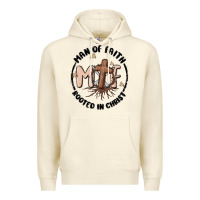 Sandshell man of faith Premium Hoodie - MaliasSmallBusiness