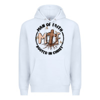 White man of faith Premium Hoodie - MaliasSmallBusiness