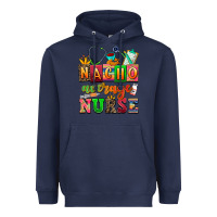 Navy nacho average nurse Heavyweight Hoodie - AdoDesignShop