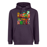Plum nacho average nurse Heavyweight Hoodie - AdoDesignShop