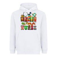 White nacho average nurse Heavyweight Hoodie - AdoDesignShop