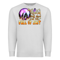 Dove Grey my crystal ball says you are full of shit Premium Sweatshirt - BundleAndBundleShop