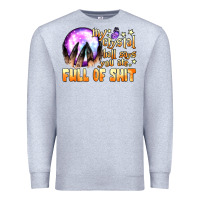Heather Grey my crystal ball says you are full of shit Premium Sweatshirt - BundleAndBundleShop