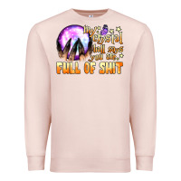 Pale Pink my crystal ball says you are full of shit Premium Sweatshirt - BundleAndBundleShop