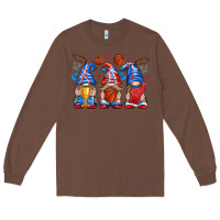 Chestnut basketball gnome Long Sleeve Tee - texasbilliewilder
