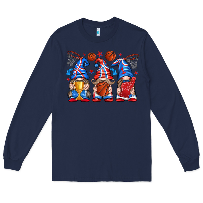 Basketball Gnome Long Sleeve Tee by texasbilliewilder | Teevron