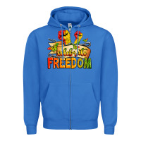 True Royal celebrate freedom Zipper Hoodie - Zillion Design Studio