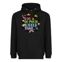 Black god is bigger Heavyweight Hoodie - JahusDesignShop